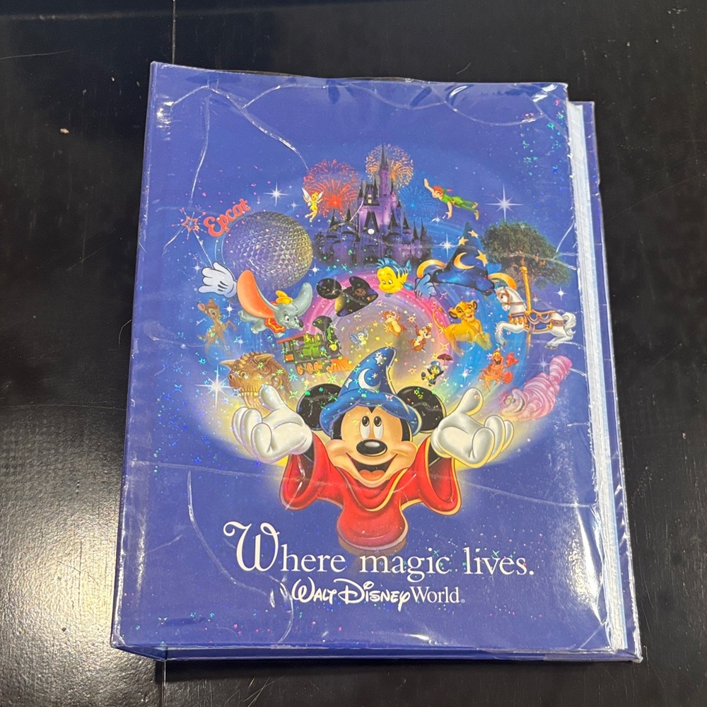 Disney Enchanted Celebration Invitations - Blue and Red